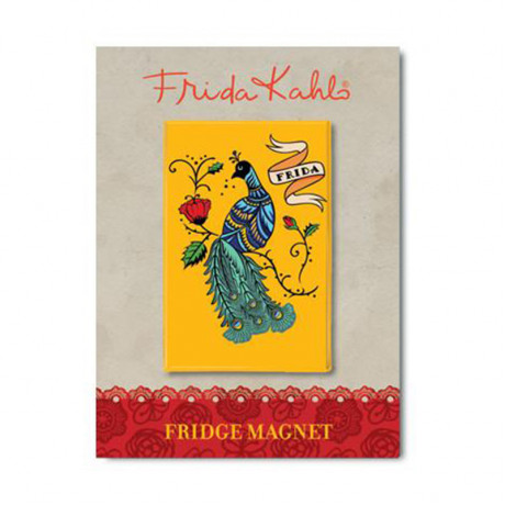 Magnet Frida Kahlo Peacock